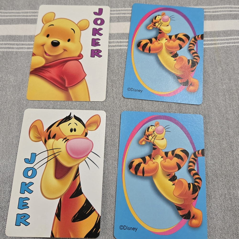 Disney's Winnie the Pooh playing cards, featuring The Tigger Edition - Picture 5 of 12